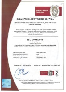 Australia Valves company certificate 2